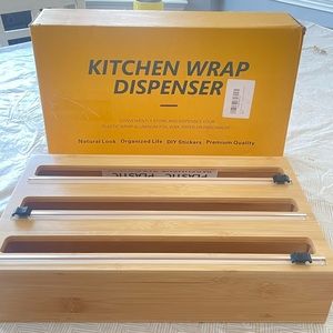 NIB Kitchen Wrap Dispenser